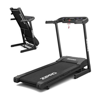 Laufband Zipro Pulse 120×42 cm 12 km/h, LED-Anzeige motorisierte Neigung
