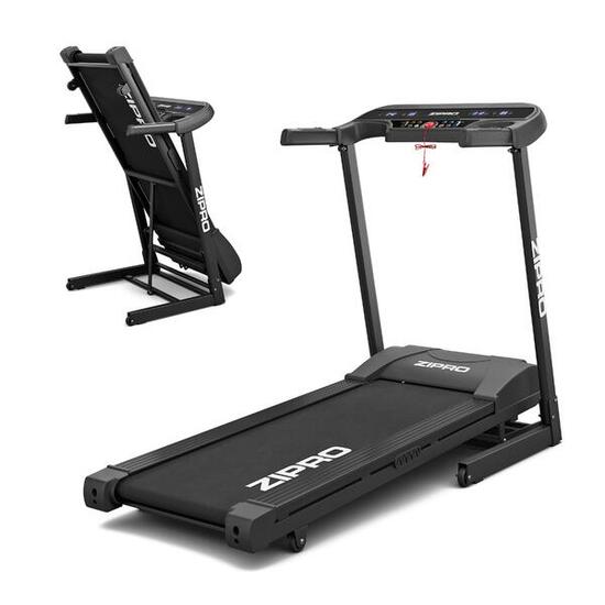 Tapis roulant Zipro Pulse 120×42 cm 12 km/h LED inclinazione motorizzata