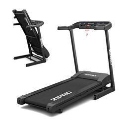 Tapis de course pliant Zipro Pulse 120×42 cm 12 km/h, 15 positions d'inclinaison