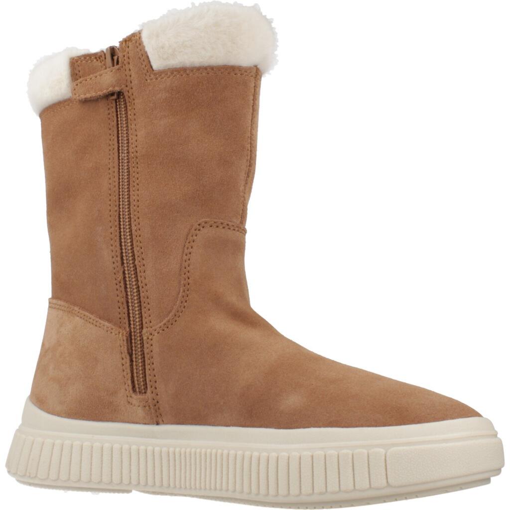 Bottes Geox Modèle J Laquinny Girl Wpf Couleur Marron 5/5