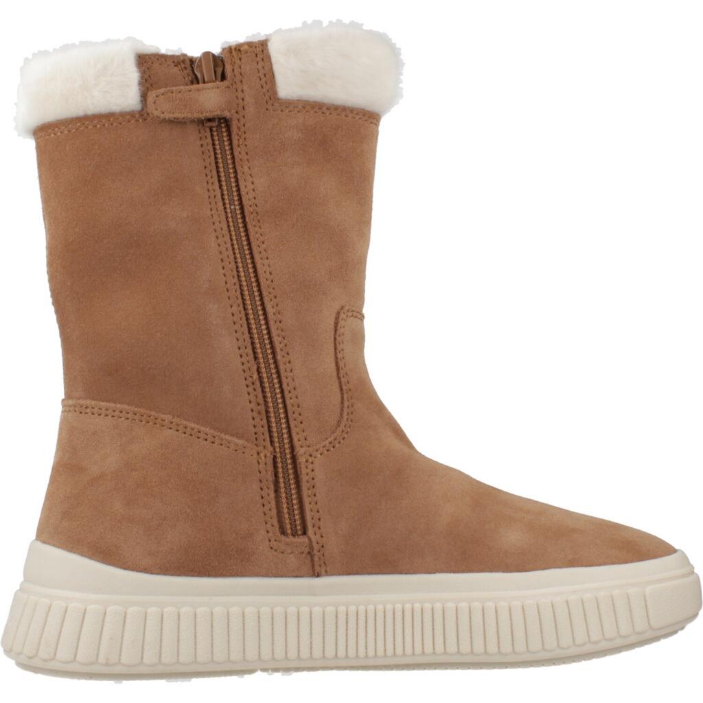Bottes Geox Modèle J Laquinny Girl Wpf Couleur Marron 4/5