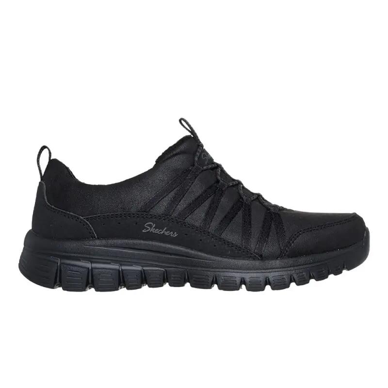 Zapatillas Mujer Skechers Graceful-cozy Hug Negro 5/5