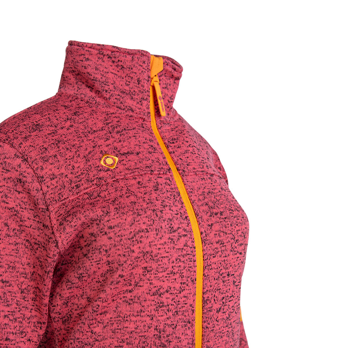 Veste polaire thermique SAMAUN W V3 femme avec col montant et poches zippées 3/4