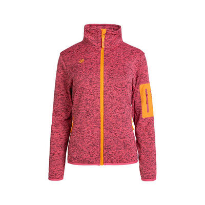 Giacca da donna in maglia termica SAMAUN W V3 con collo alto e tasche con zip