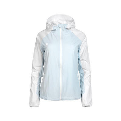 Giacca leggera da donna AZUSA con cappuccio per corsa e trekking regolabile e c