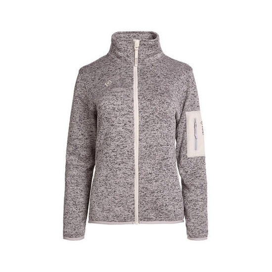 Giacca da donna in maglia termica SAMAUN W V3 con collo alto e tasche con zip