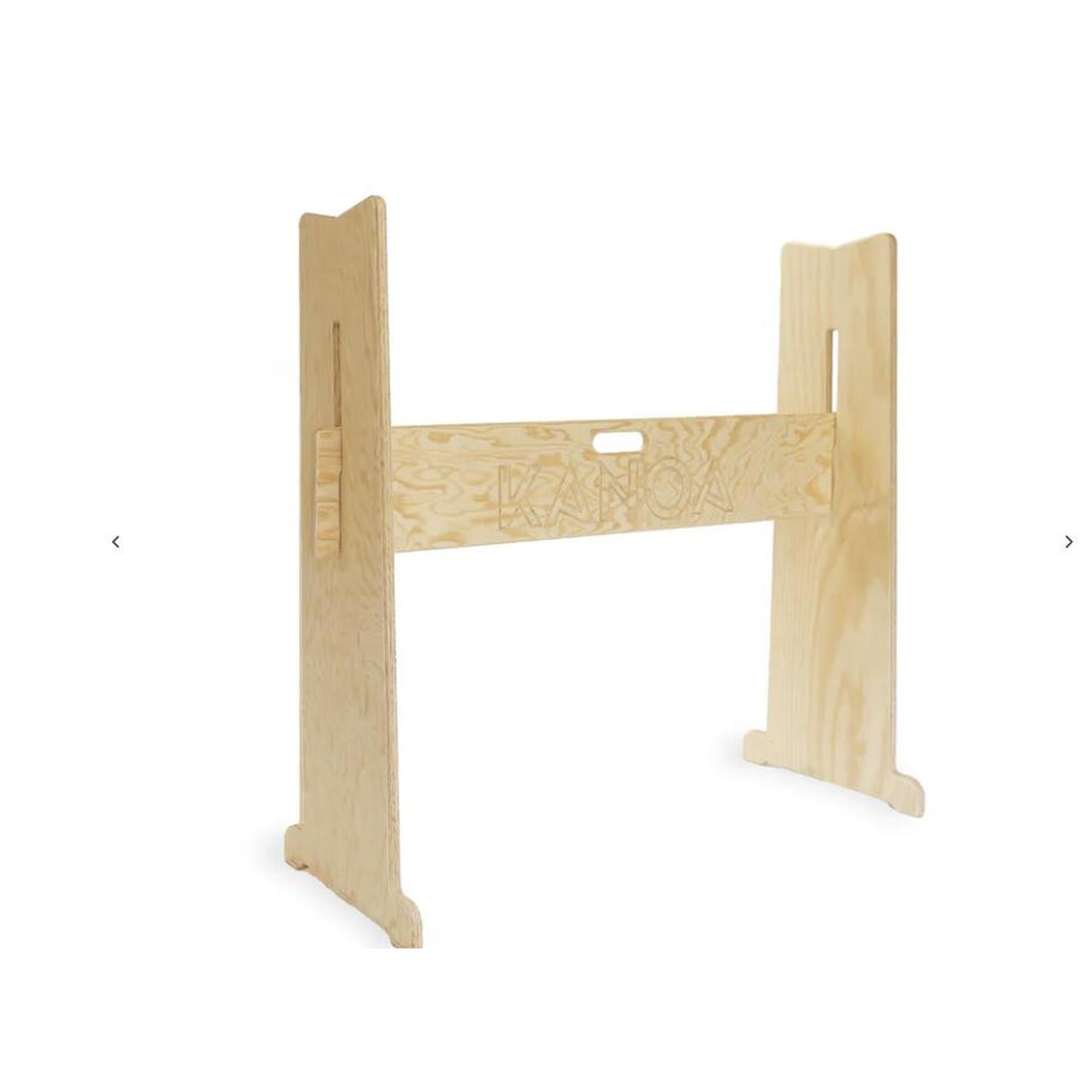 Kanoa Surfboards - Rack De Surf Pour Shaper // Fait En Bois Basique - Repose Arc - Marron - Taille Unique - Decathlon