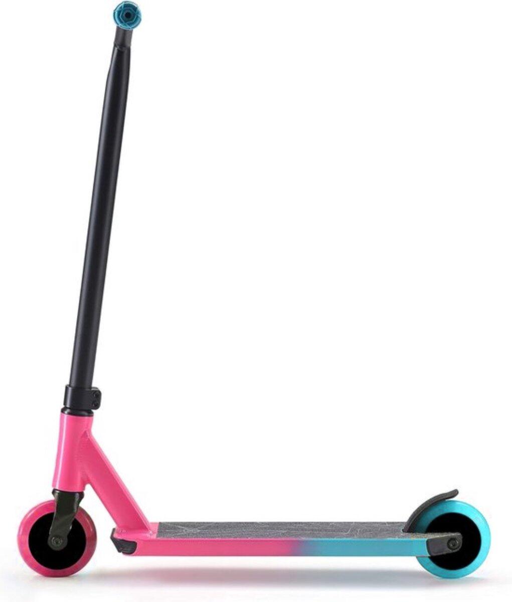 Suotu Stuntstep Roze/Blauw/Zwart 3/8