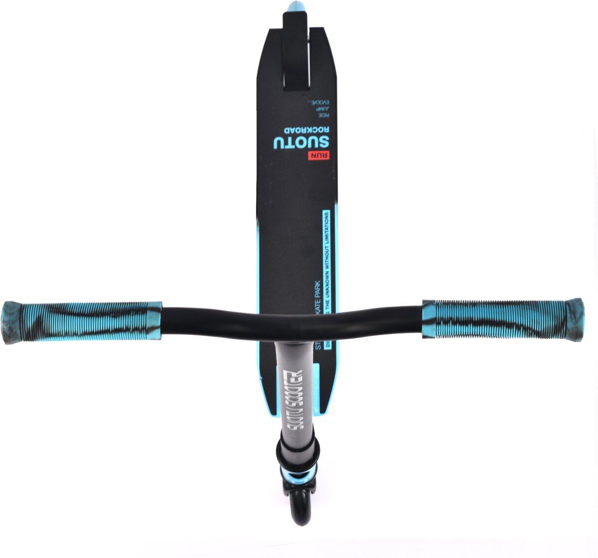 Suotu Stuntstep Zwart/Blauw 3/7