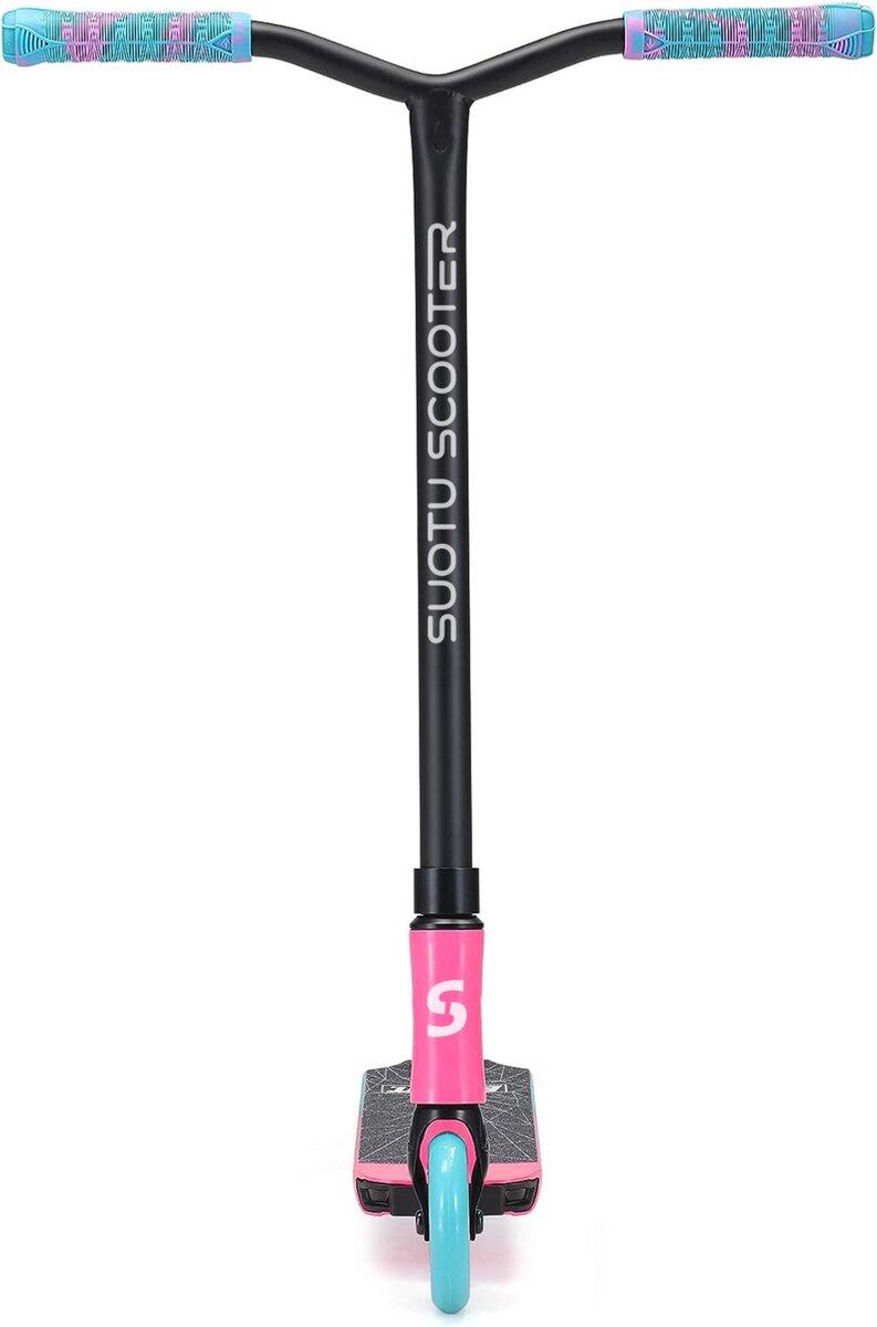 Suotu Stuntstep Roze/Blauw/Zwart 2/8