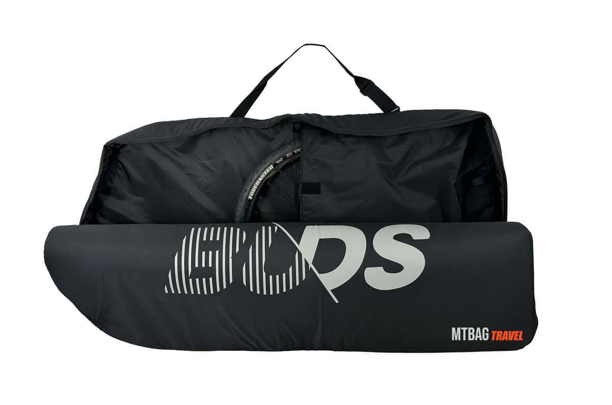 MTBAG TRAVEL, housse transport VTT rembourrée sans démonter la roue arrière 5/7