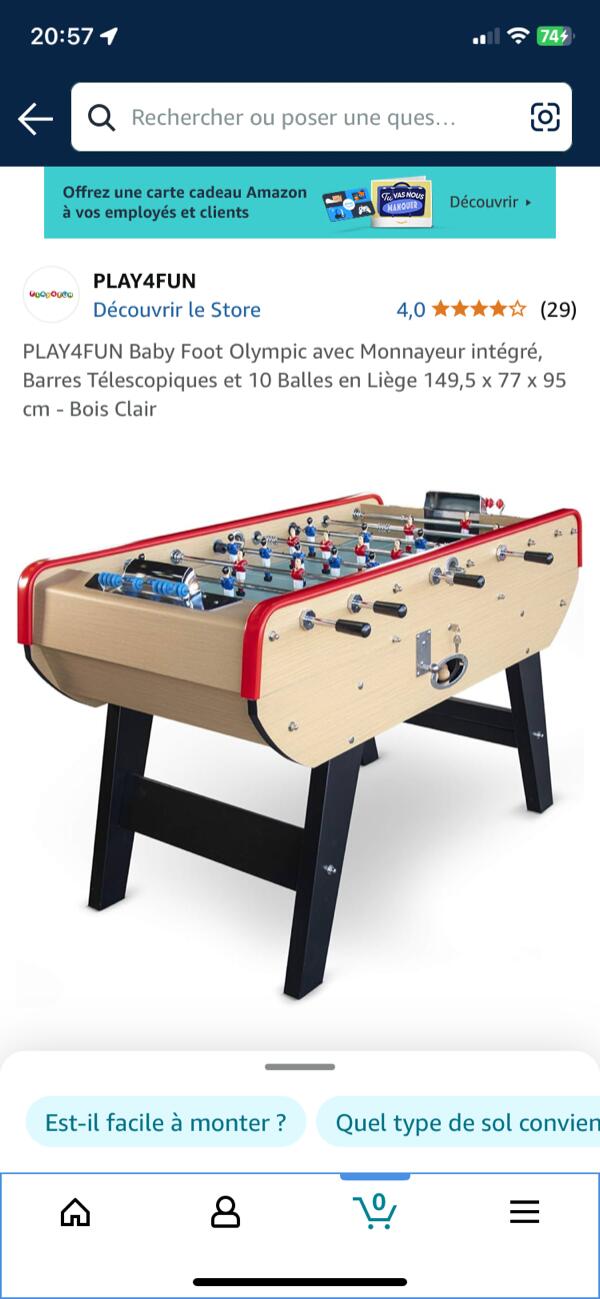 Entre Particuliers - Kicker/baby-foot A vendre 2/2