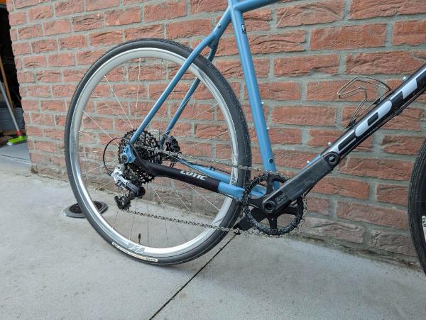 Tussen Particulieren - Stalen grindfiets maat L 3/6