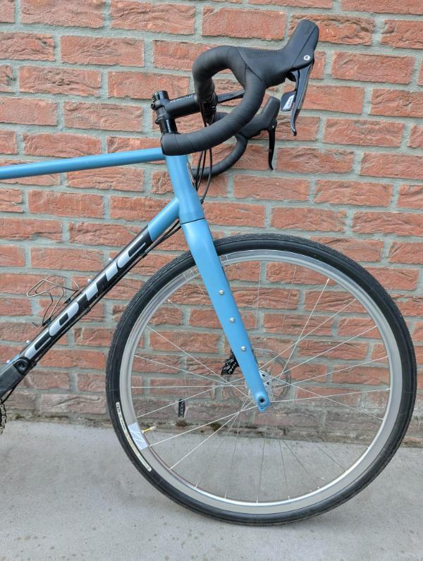Tussen Particulieren - Stalen grindfiets maat L 4/6
