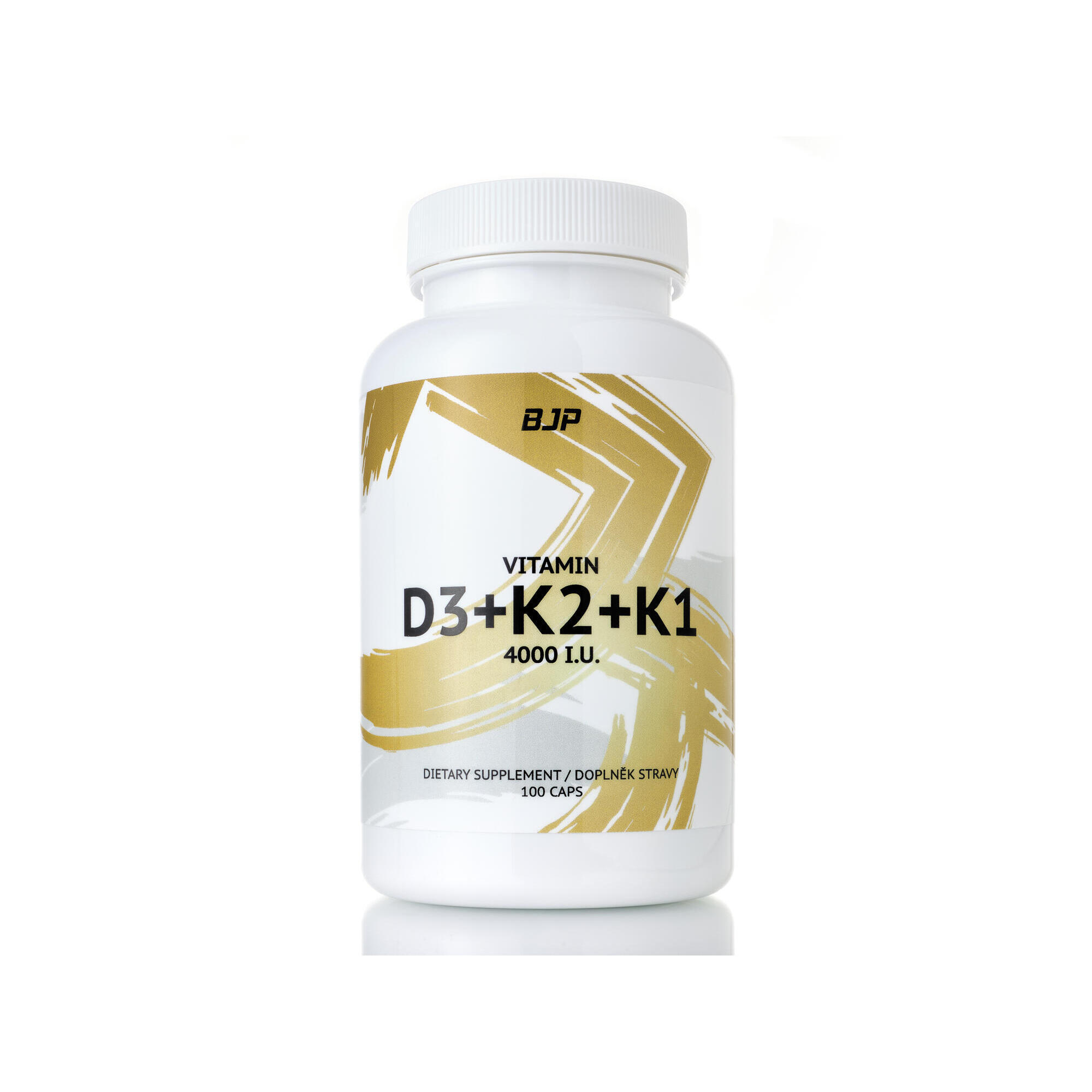 Bjp Vitamin D3 + K2 + K1, 4000 Iu, 100 Rostlinných Kapslí