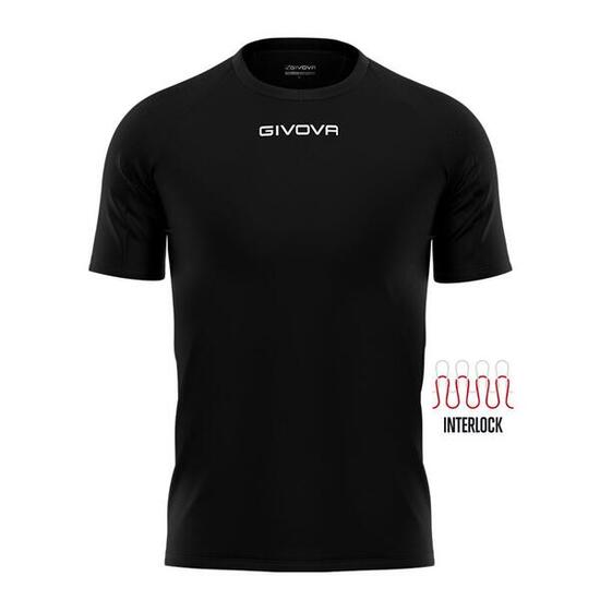 T-shirt uomo givova nero