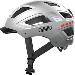 Casque Vélo Hyban 2.0 Signal LED Argent XL 58-63 cm