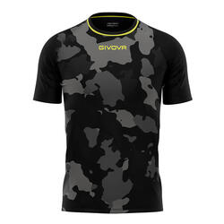 Givova Shirt Army Interlock - T-shirt S gris-vert