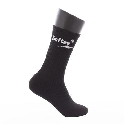 Black softee premium crew socks