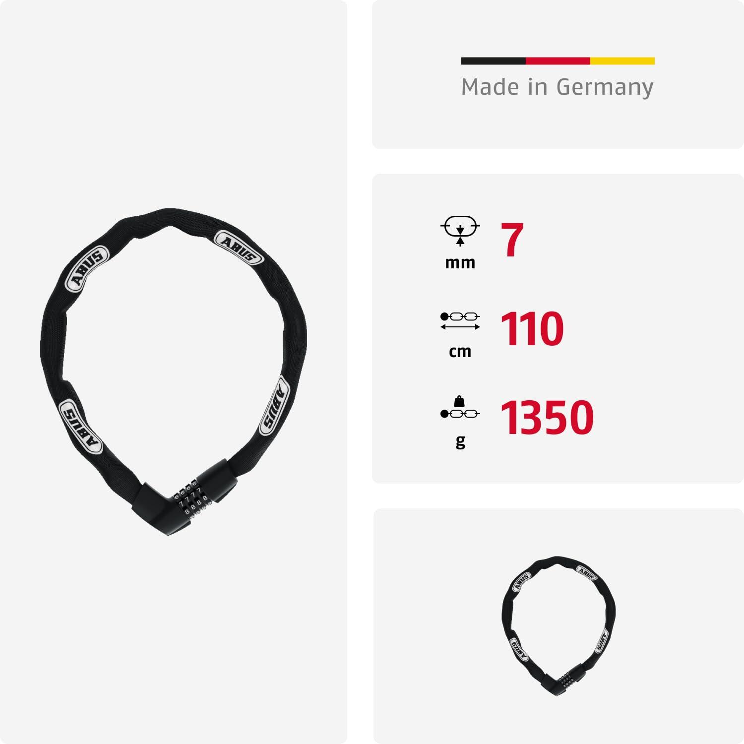 Antivol câble Abus Tresor 1385/110 3/4