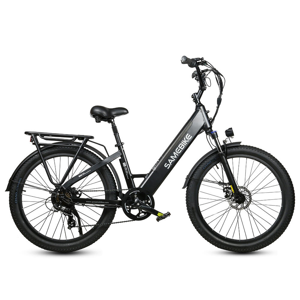E-Bike mit Frontkorb: SAMEBIKE RS-A01 Plus mit 48-V-14-Ah-Akku 3/7