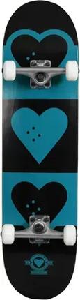 Heart Supply Quadron Logo Skateboard Komplettboard - 8.25" - Rot