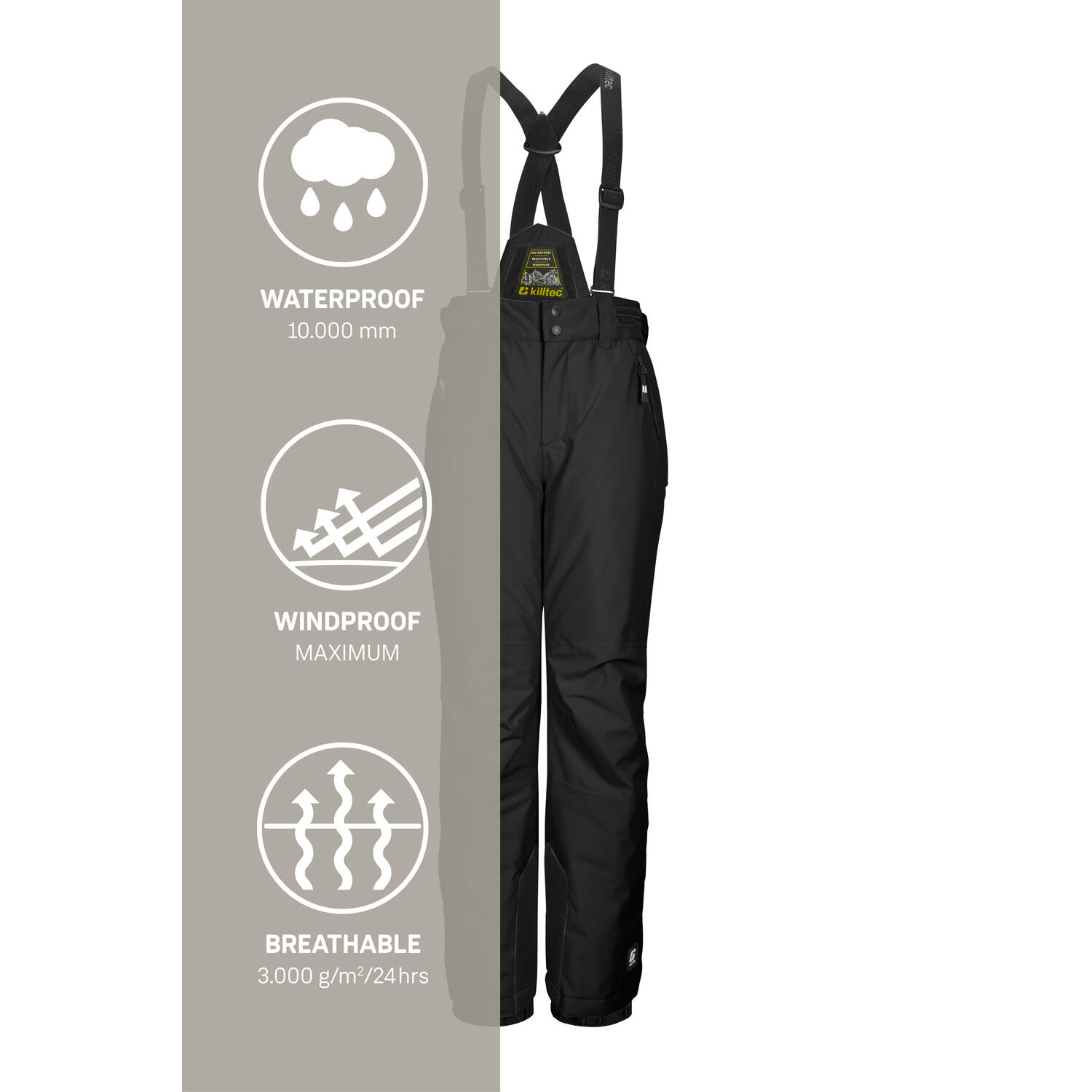 Kinder-Ski-Latzhose Killtec KSW 214 6/6