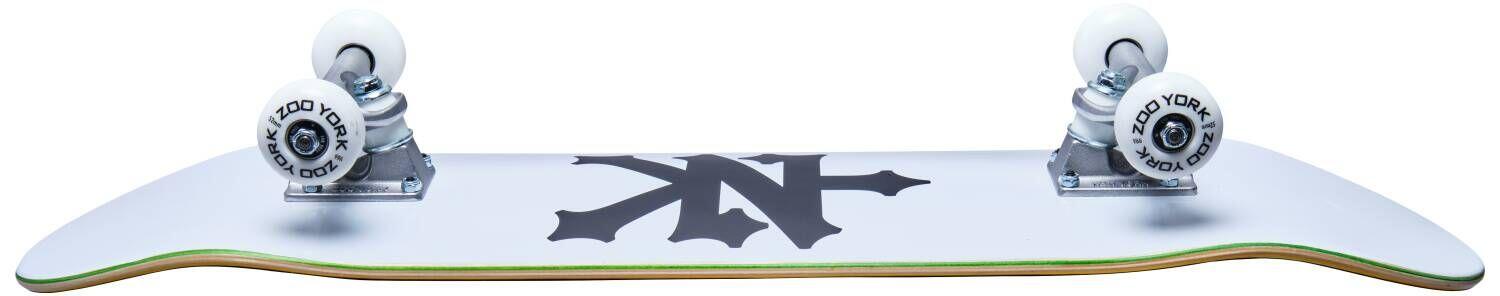 Zoo York Crackerjack Skateboard komplettboard - 8" - Weiß 3/4