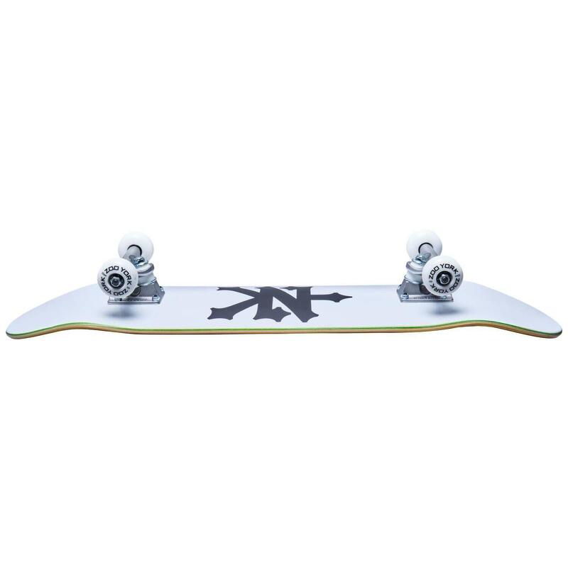 Skateboard Complete Zoo York Crackerjack White 8"