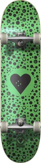 THE HEART SUPPLY Heart Supply Round Logo Skate Completo - 8" - Spots