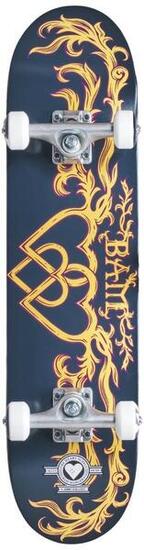 Heart Supply Bam Margera Bamly Skateboard Completo - 8" - Blu