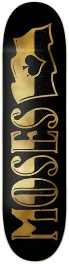 KFD Moses Adams Pro Placa Skateboard - 8.25" - Flagship Gold
