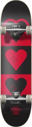 Heart Supply Quadron Logo Skateboard Komplettboard - 7.75" - Pink
