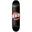 RAD Solid Logo Placa Skateboard - 8" - Negru/Roșu