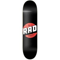 RAD Solid Logo Planche De Skate - 8" - Noir/Rouge/Blanc
