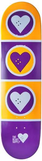 THE HEART SUPPLY Heart Supply Squad Tábua De Skate - 8.25" - Roxo