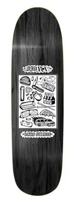 Kfd team skateboard deck - 8.85" - bleak outlook