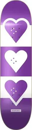 Heart Supply Squadron Skateboard Deck - 7.75" - Lila