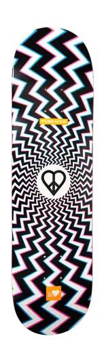 THE HEART SUPPLY Heart Supply Heimana Reynolds Pro Tavola Skateboard - 8.25" - Illusion Embossed