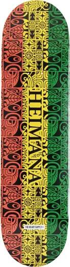 THE HEART SUPPLY Heart Supply Heimana Reynolds Pro Tábua De Skate - 8.25" - Tribal Rasta