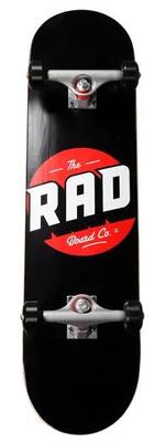 RAD Logo Progressive Skateboard Completo - 8" - Navy