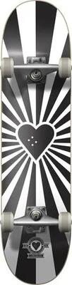 Heart Supply Burst Logo Skateboard Komplettboard - 7.75" - Schwarz