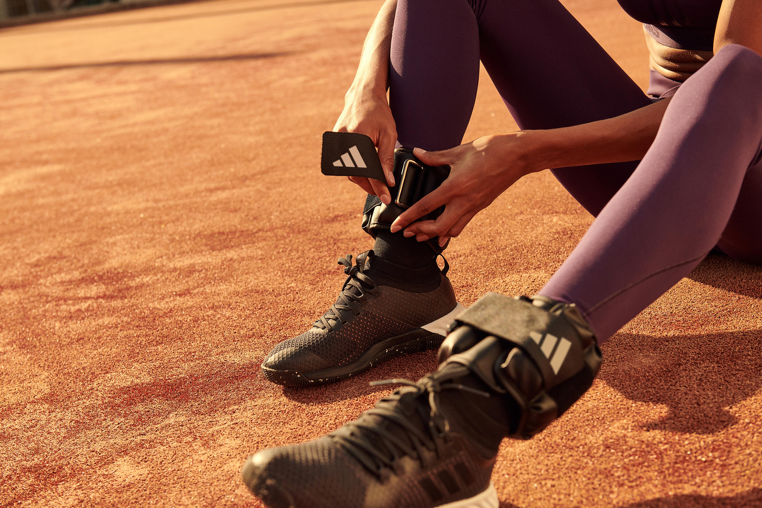 Adidas Training - Manchettes lestées Performance 1,0 kg 7/7