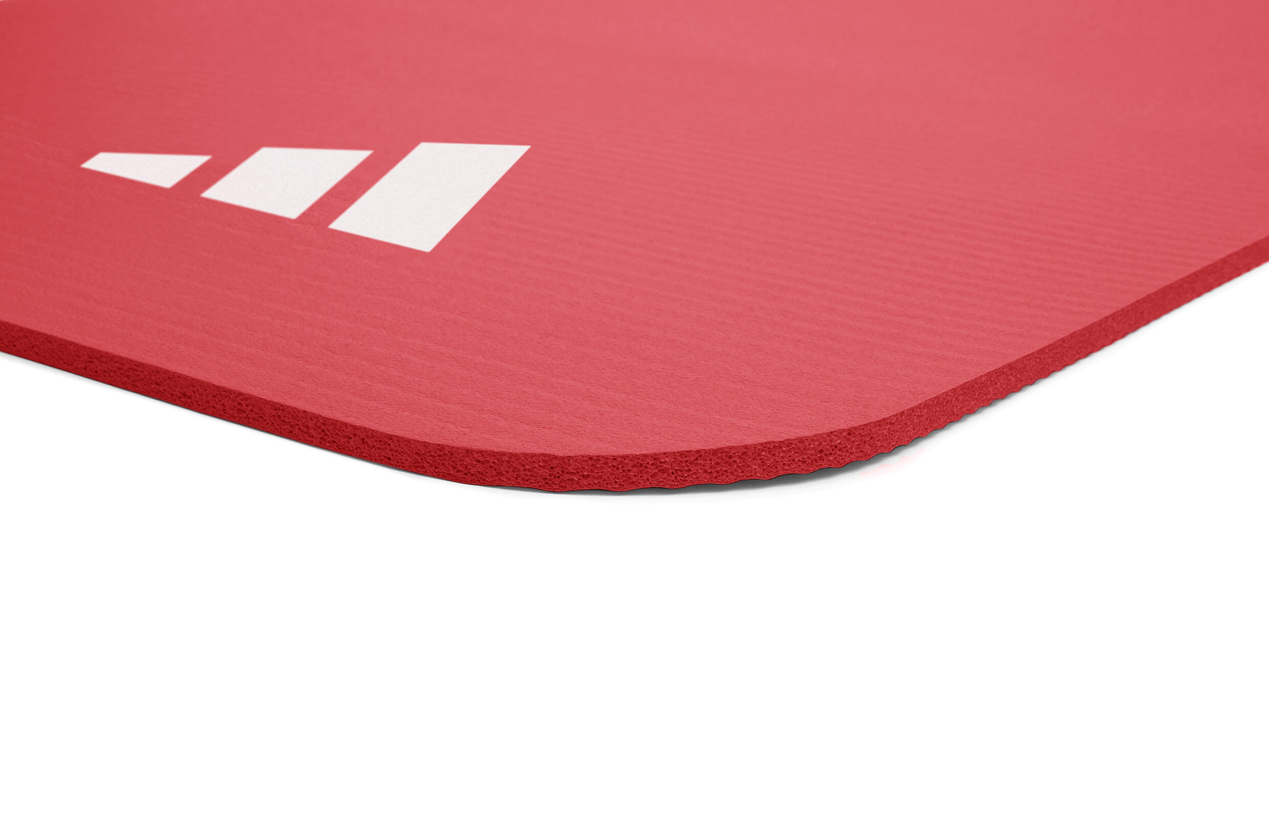 Adidas Training - Fitnessmatte, 7 mm, Rot 3/6