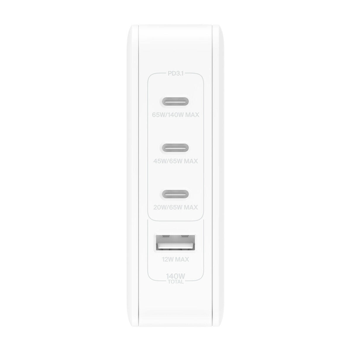 Caricabatterie da Parete BELKIN WCH014BTWH Bianco 3/4