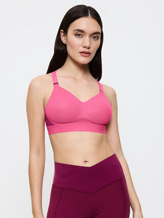 Schalen-BH unterstützende Vollschale Damen - Triaction Hybrid Lite pink