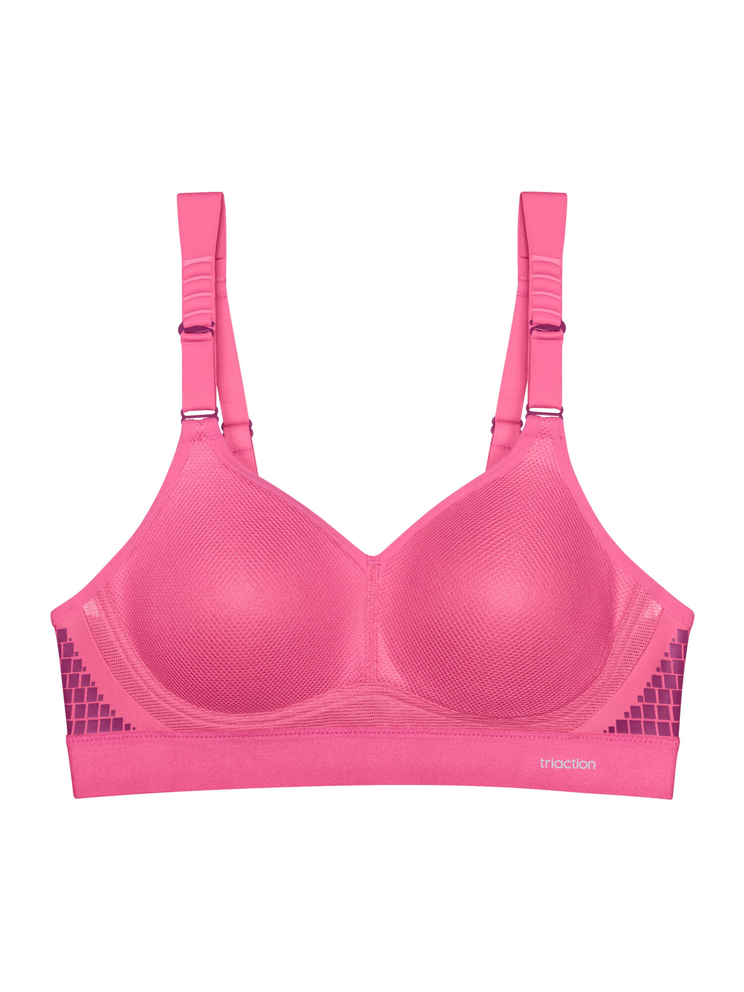 Schalen-BH unterstützende Vollschale Damen - Triaction Hybrid Lite pink 2/5