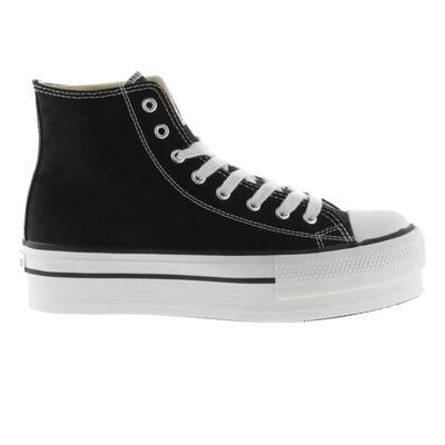 Zapatillas Deportivas Mujer Victoria Tribu basket botín lona Blanco