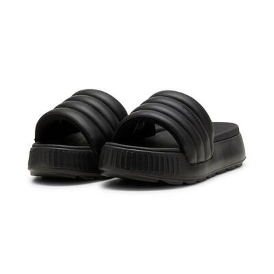 Damespantoffels puma karmen slide puffy wns zwart
