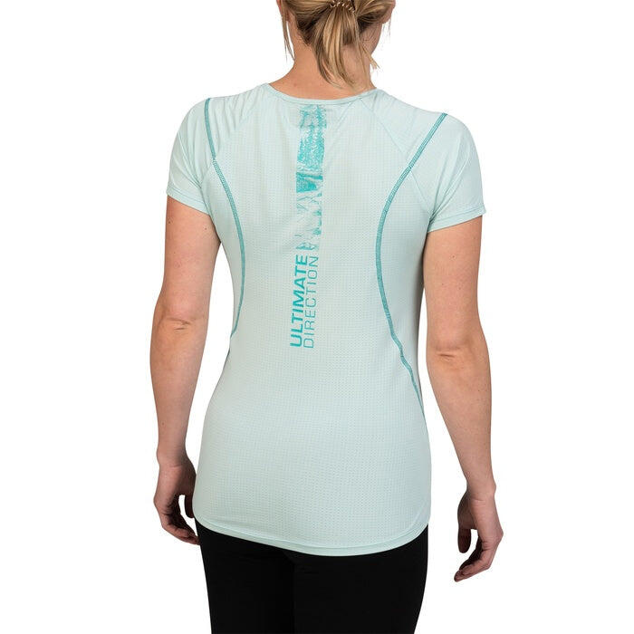 T-shirt technique femme – UD Women's Tech Tee - LICHEN - S/M 2/4